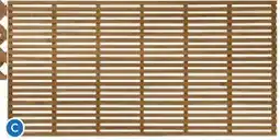 RONA TREATED WOOD AND CEDAR LATTICES 3/4 x 4' x 8' offer