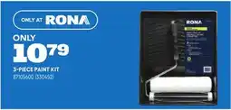RONA 3-PIECE PAINT KIT offer
