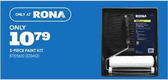 RONA 3-PIECE PAINT KIT offer