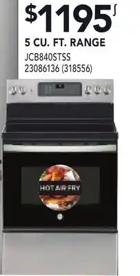 RONA GE 5 CU. FT. RANGE offer