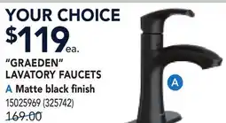 RONA GRAEDEN LAVATORY FAUCETS offer
