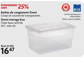 Home Hardware Clear base and lid offer