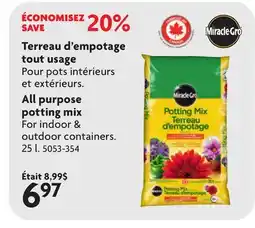 Home Hardware All Purpose Potting Soil Mix - 25 L offer