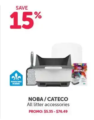 Mondou NOBA / CATECO All litter accessories offer