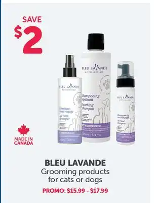 Mondou BLEU LAVANDE Grooming products for cats or dogs offer
