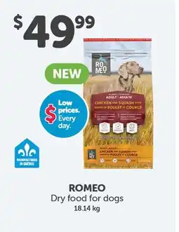 Mondou ROMEO Dry food for dogs offer
