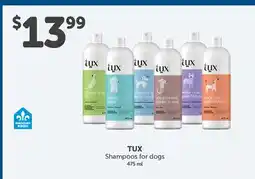 Mondou TUX Shampoos for dogs offer