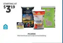 Mondou PICARDIE Wild bird food and small animal bedding offer