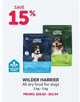 Mondou WILDER HARRIER All dry food for dogs offer