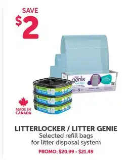 Mondou LITTERLOCKER / LITTER GENIE Selected refill bags for litter disposal system offer