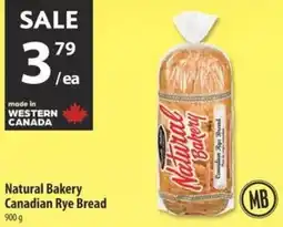 Co-op Natural bakery canadian rye bread offer