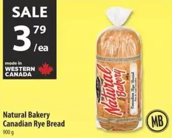 Co-op Natural bakery canadian rye bread offer