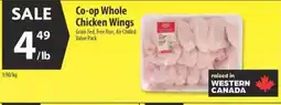 Co-op Co-op whole chicken wings offer