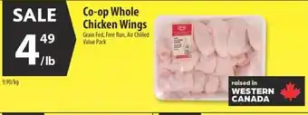 Co-op Co-op whole chicken wings offer