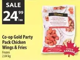 Co-op Co-op gold party pack chicken wings & fries offer