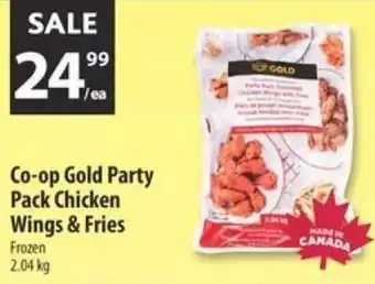 Co-op Co-op gold party pack chicken wings & fries offer