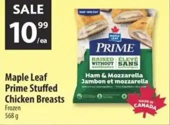 Co-op Maple leaf prime stuffed chicken breasts offer