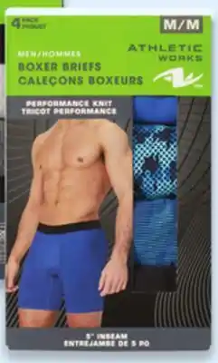 Walmart Men's Boxer Brief 4-Pack offer