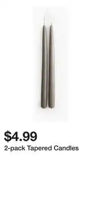 H&M 2-pack Tapered Candles offer
