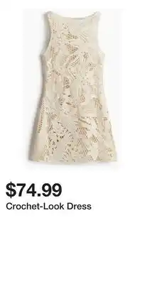 H&M Crochet-Look Dress offer