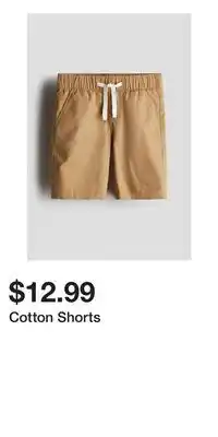 H&M Cotton Shorts offer