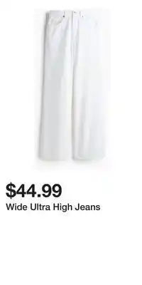H&M Wide Ultra High Jeans offer