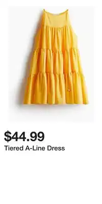 H&M Tiered A-Line Dress offer