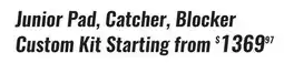 Hockey Life Junior Pad, Catcher, Blocker Custom Kit offer