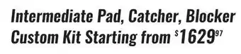 Hockey Life Intermediate Pad, Catcher, Blocker Custom Kit offer