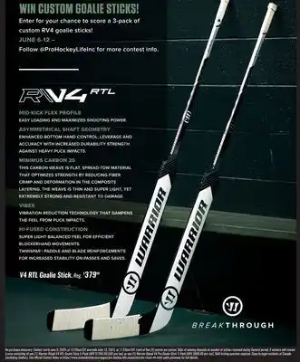 Hockey Life V4 RLT Goalie Stick offer