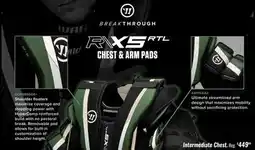 Hockey Life R/X5 RTL Intermediate Chest Protector offer