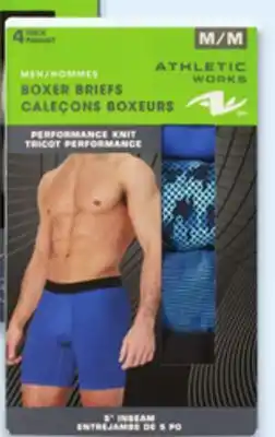 Walmart Men's Box Brief 4-Pack offer