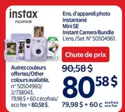 Walmart Mini SE Instant Camera Bundle offer
