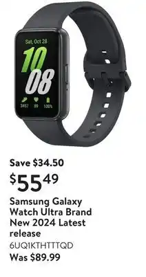 Walmart Samsung Galaxy Watch Ultra Brand New 2024 Latest release offer