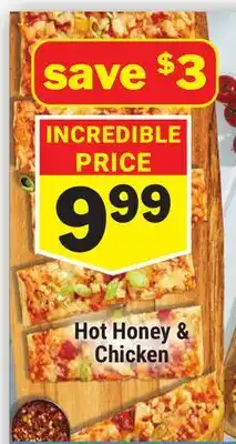 M & M Food Market Flatbreads offer