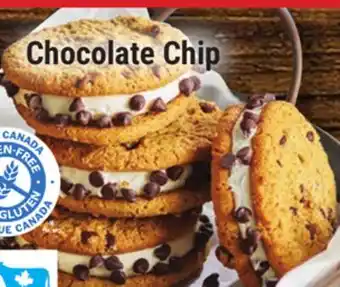 M & M Food Market Ice Cream Cookie Sandwiches Chocolate Chip offer