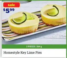 M & M Food Market Homestyle Key Lime Pies offer