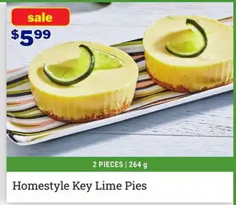 M & M Food Market Homestyle Key Lime Pies offer