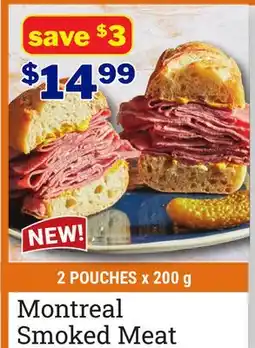 M & M Food Market Montreal Smoked Meat offer