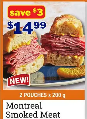 M & M Food Market Montreal Smoked Meat offer