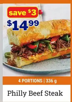 M & M Food Market Philly Beef Steak offer