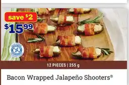 M & M Food Market Bacon Wrapped Jalapeño Shooters offer