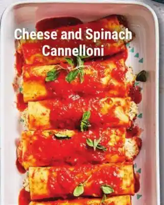 M & M Food Market Cheese and Spinach Cannelloni offer