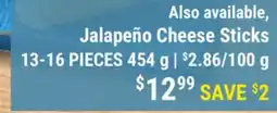 M & M Food Market Jalapeño Cheese Sticks offer