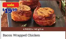 M & M Food Market Bacon Wrapped Chicken offer