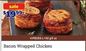 M & M Food Market Bacon Wrapped Chicken offer
