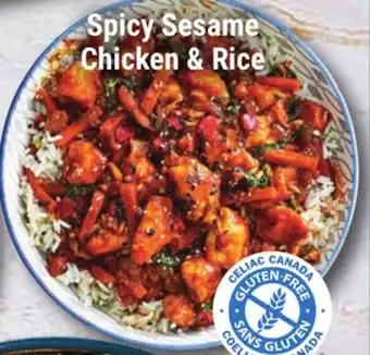 M & M Food Market Spicy Sesame Chicken & Rice offer
