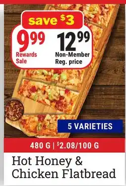 M & M Food Market Hot Honey & Chicken Flatbread offer
