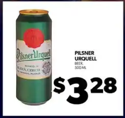 Real Canadian Liquorstore Pilsner Urquell offer