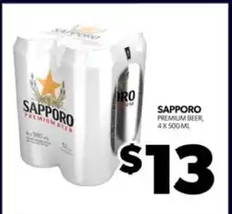 Real Canadian Liquorstore Sapporo Premium Beer offer
